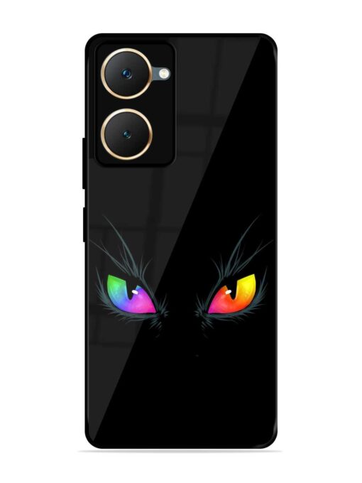 Cat Eyes Glossy Metal Phone Cover for Iqoo Z9 Lite (5G) Zapvi