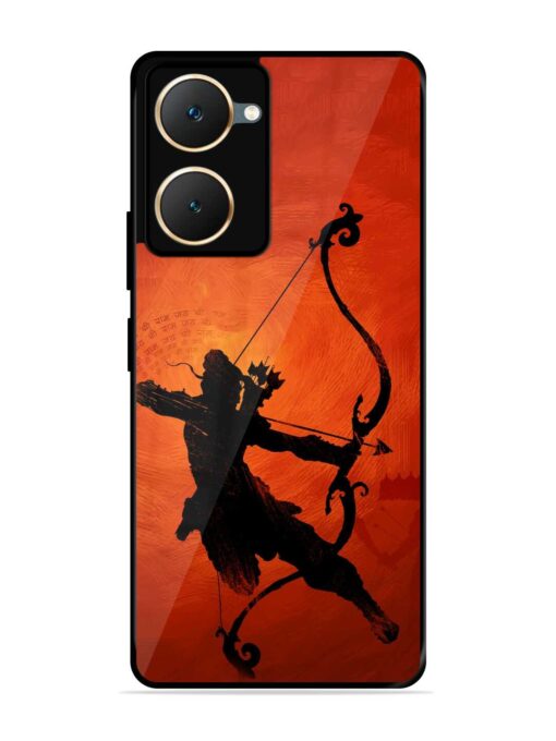 Illustration Lord Rama Glossy Metal Phone Cover for Iqoo Z9 Lite (5G) Zapvi