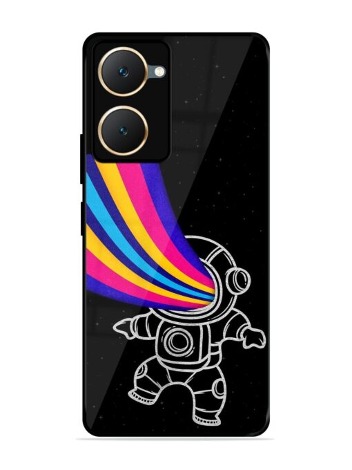 Astronaut Glossy Metal TPU Phone Cover for Iqoo Z9 Lite (5G) Zapvi