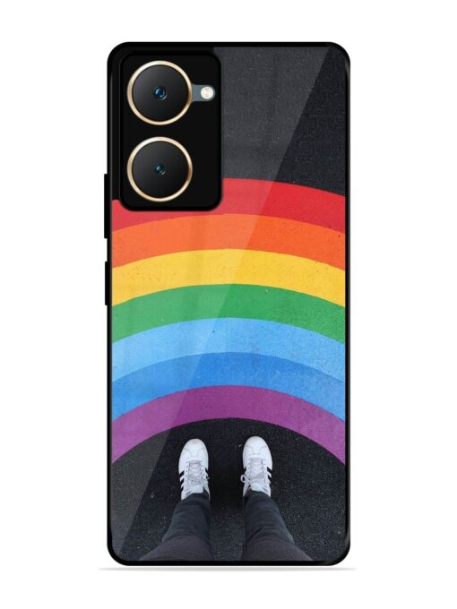 Legs Rainbow Glossy Metal TPU Phone Cover for Iqoo Z9 Lite (5G) Zapvi