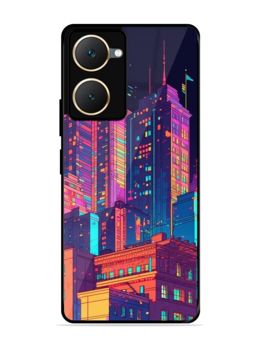 City View Glossy Metal Phone Cover for Iqoo Z9 Lite (5G) Zapvi