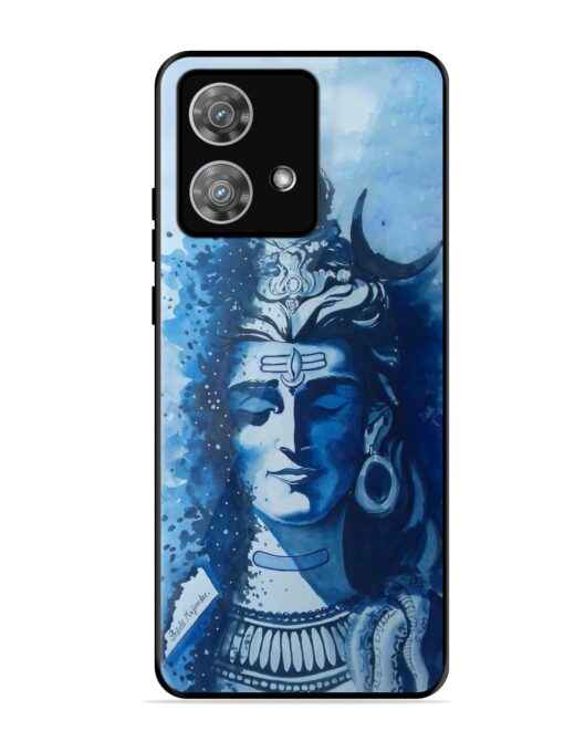 Shiv Art Glossy Metal Phone Cover for Motorola Moto Edge 40 Neo Zapvi