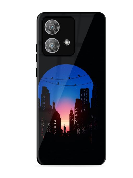 Minima City Vibe Glossy Metal Phone Cover for Motorola Moto Edge 40 Neo Zapvi