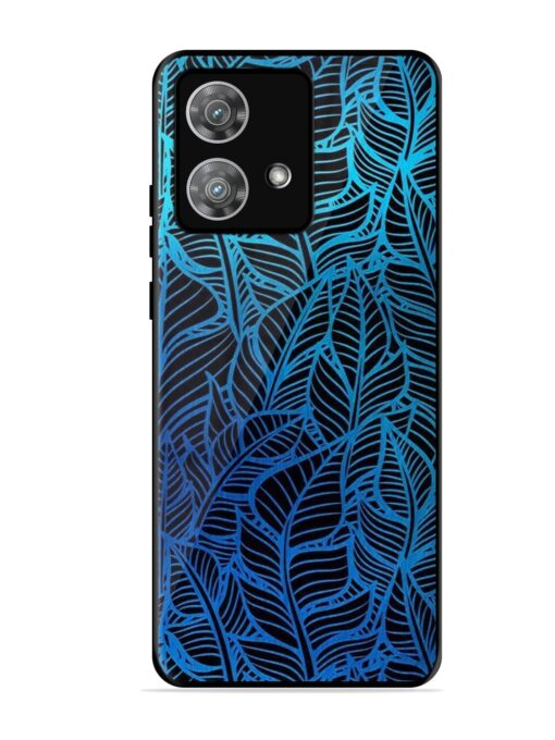 Decorative Topical Glossy Metal Phone Cover for Motorola Moto Edge 40 Neo Zapvi