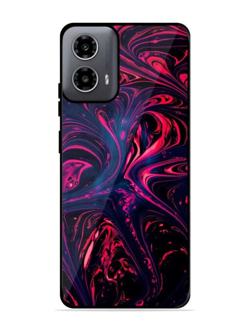 Abstract Background Glossy Metal Phone Cover for Motorola Moto G54 (5G) Zapvi