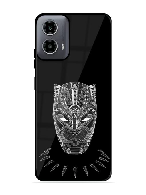 Fictional Art Glossy Metal Phone Cover for Motorola Moto G54 (5G) Zapvi