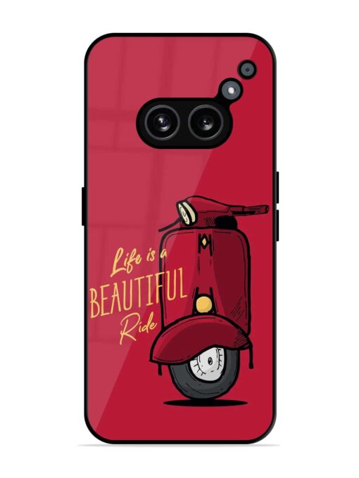 Life Is Beautiful Rides Glossy Metal Phone Cover for Nothing Phone 2A