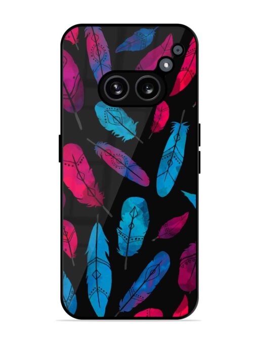 Feather Art Glossy Metal Phone Cover for Nothing Phone 2A