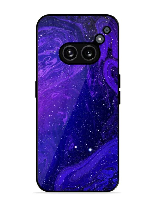 Galaxy Acrylic Abstract Art Glossy Metal Phone Cover for Nothing Phone 2A