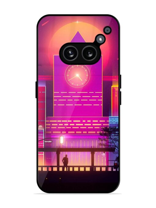 Clock Tower Glossy Metal TPU Phone Cover for Nothing Phone 2A