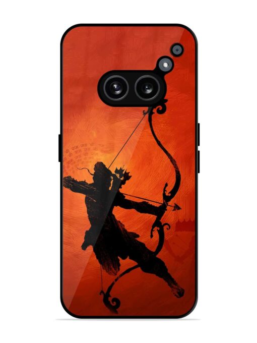 Illustration Lord Rama Glossy Metal Phone Cover for Nothing Phone 2A Zapvi