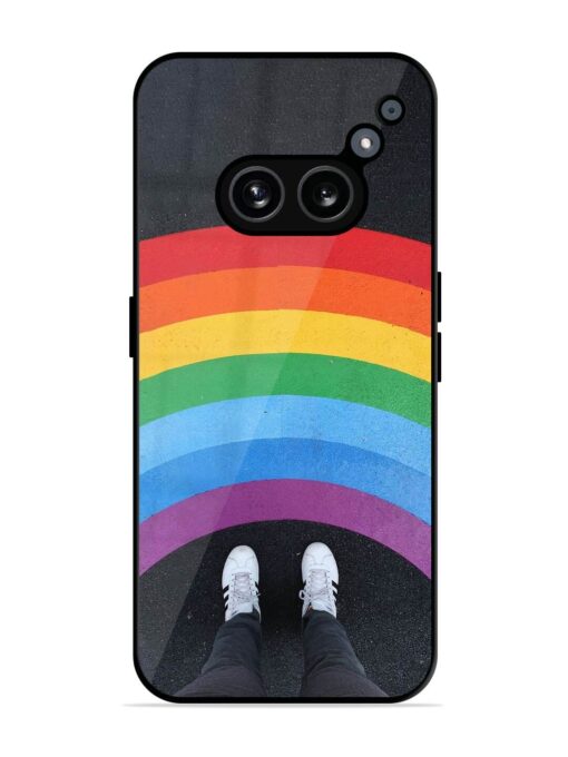 Legs Rainbow Glossy Metal TPU Phone Cover for Nothing Phone 2A