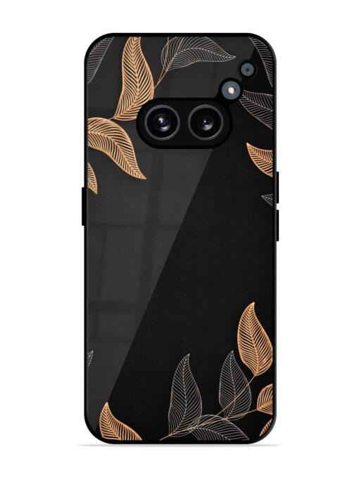 Foliage Art Glossy Metal Phone Cover for Nothing Phone 2A