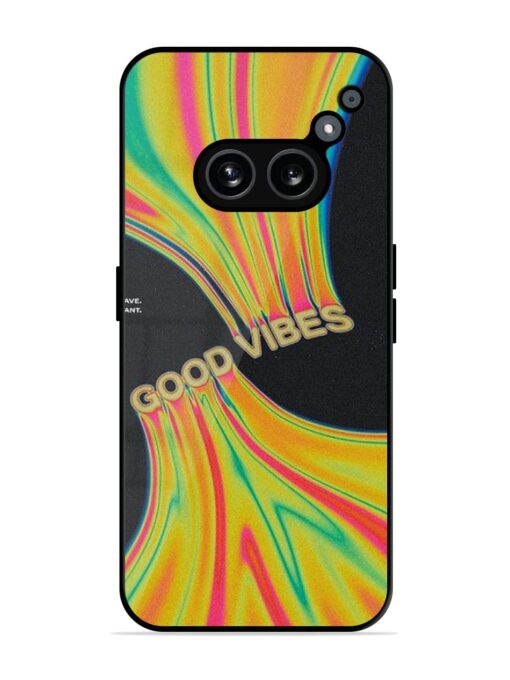 Good Vibes Glossy Metal Phone Cover for Nothing Phone 2A