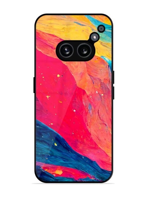 Starry Night Glossy Metal Phone Cover for Nothing Phone 2A Zapvi