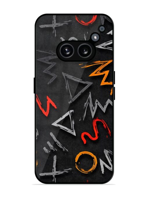 Grungy Graffiti Glossy Metal Phone Cover for Nothing Phone 2A Zapvi