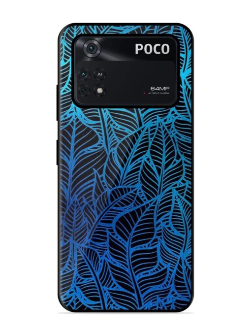 Decorative Topical Glossy Metal Phone Cover for Poco M4 Pro (4G)