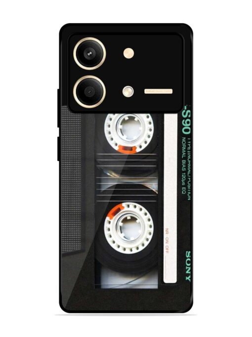 Sony Hf-S90 Cassette Glossy Metal Phone Cover for Poco X6 Neo (5G)