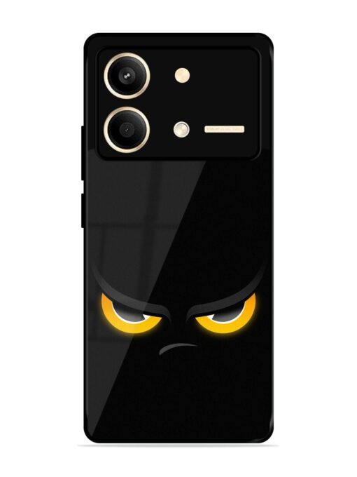 Scary Yellow Eye Glossy Metal TPU Phone Cover for Poco X6 Neo (5G)