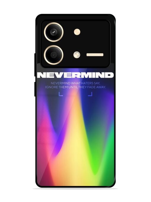 Nevermind Glossy Metal Phone Cover for Poco X6 Neo (5G)