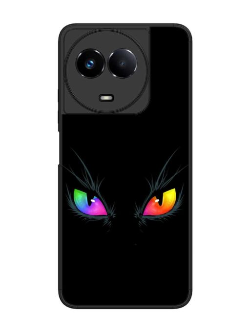 Cat Eyes Glossy Metal Phone Cover for Realme 11 (5G)