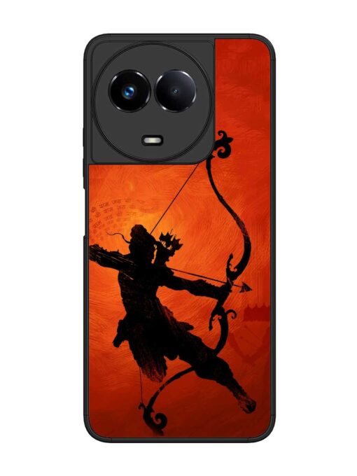 Illustration Lord Rama Glossy Metal Phone Cover for Realme 11 (5G)