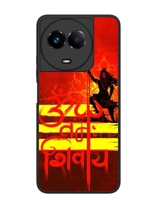 Illustration Lord Shiva Glossy Metal TPU Phone Cover for Realme 11 (5G) Zapvi