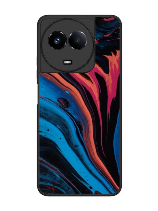 Liquefied Art Glossy Metal TPU Phone Cover for Realme 11 (5G)