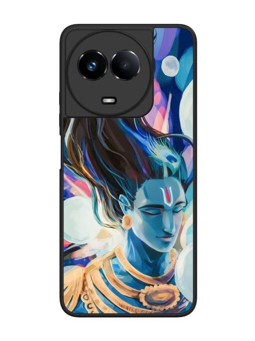 Bhagwan Sri Krishna Glossy Metal Phone Cover for Realme 11 (5G)