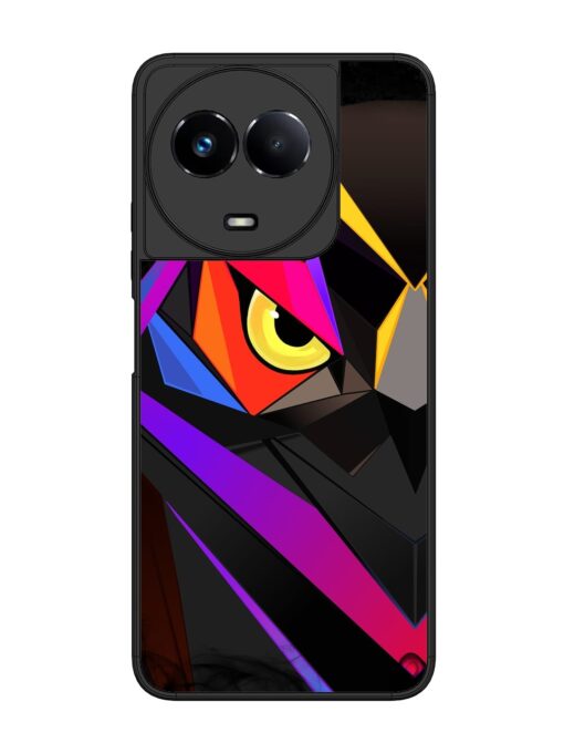 Wpap Owl Glossy Metal Phone Cover for Realme 11 (5G) Zapvi