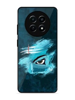 Lord Shiva Glossy Metal Phone Cover for Realme 12X (5G)