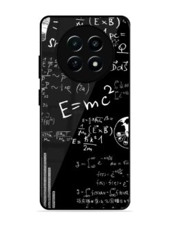 E=Mc2 Mass?Energy Equivalence Glossy Metal Phone Cover for Realme 12X (5G)