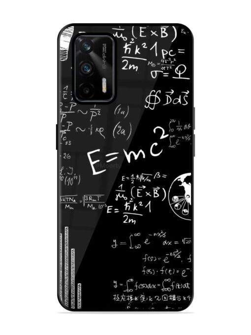 E=Mc2 Mass?Energy Equivalence Glossy Metal Phone Cover for Realme Gt (5G) Zapvi