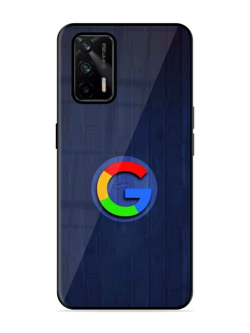 Google Logo Printed Glossy Metal TPU Phone Cover for Realme Gt (5G)