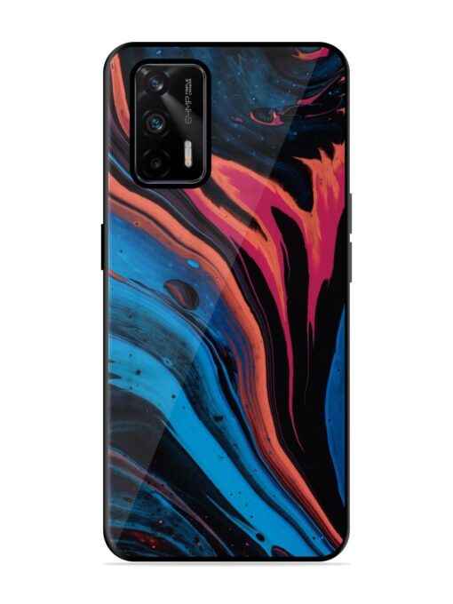 Liquefied Art Glossy Metal TPU Phone Cover for Realme Gt (5G) Zapvi