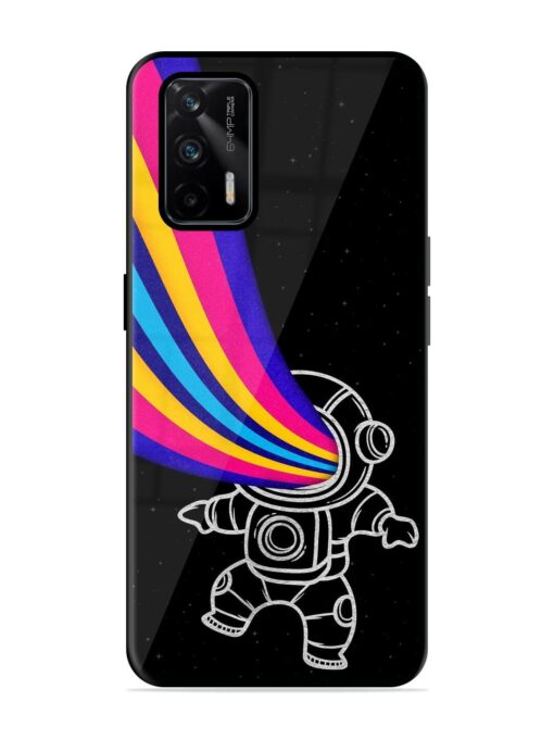 Astronaut Glossy Metal TPU Phone Cover for Realme Gt (5G) Zapvi