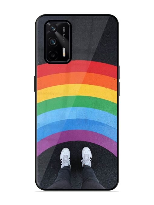 Legs Rainbow Glossy Metal TPU Phone Cover for Realme Gt (5G) Zapvi