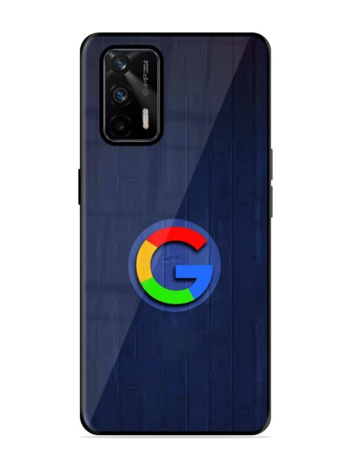 Google Logo Printed Glossy Metal TPU Phone Cover for Realme X7 Max (5G) Zapvi