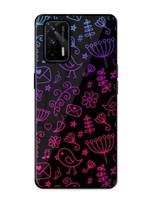 Cool Girly Glossy Metal Phone Cover for Realme X7 Max (5G)