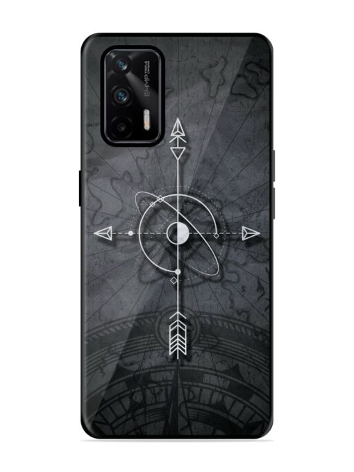 Lighting Cross Glossy Metal Phone Cover for Realme X7 Max (5G) Zapvi