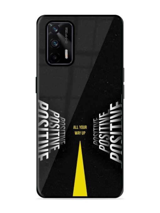 All Your Way Up Positive Glossy Metal Phone Cover for Realme X7 Max (5G)