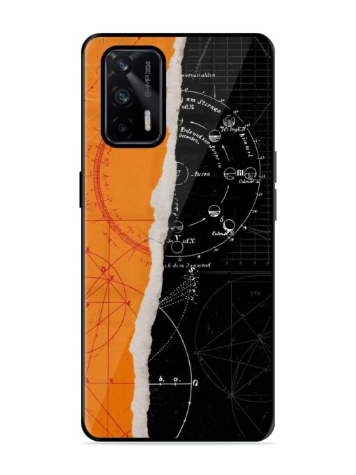 Planning Zoning Glossy Metal Phone Cover for Realme X7 Max (5G)