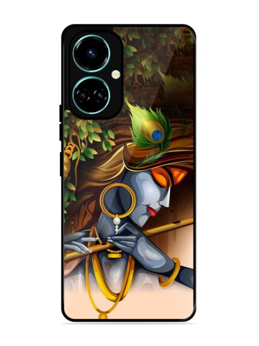 Krishna Glossy Metal Phone Cover for Tecno Camon 19 Zapvi