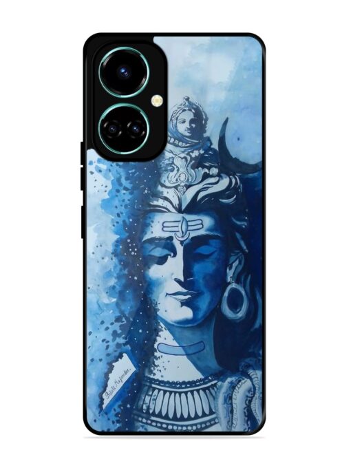 Shiv Art Glossy Metal Phone Cover for Tecno Camon 19 Zapvi