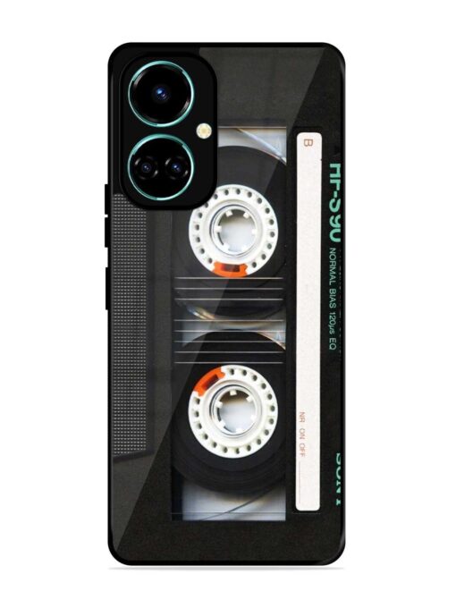 Sony Hf-S90 Cassette Glossy Metal Phone Cover for Tecno Camon 19 Zapvi