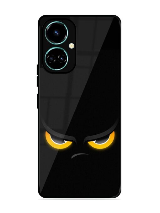 Scary Yellow Eye Glossy Metal TPU Phone Cover for Tecno Camon 19 Zapvi