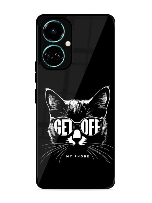 Get Off Glossy Metal TPU Phone Cover for Tecno Camon 19