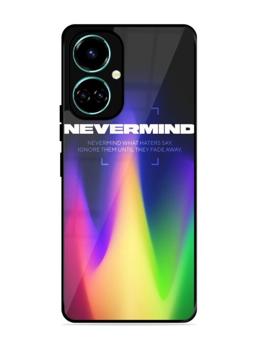 Nevermind Glossy Metal Phone Cover for Tecno Camon 19 Zapvi