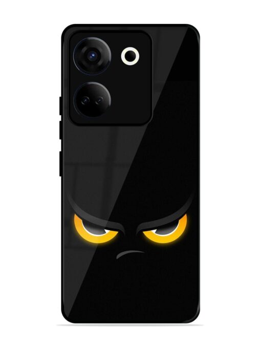 Scary Yellow Eye Glossy Metal TPU Phone Cover for Tecno Camon 20 Zapvi