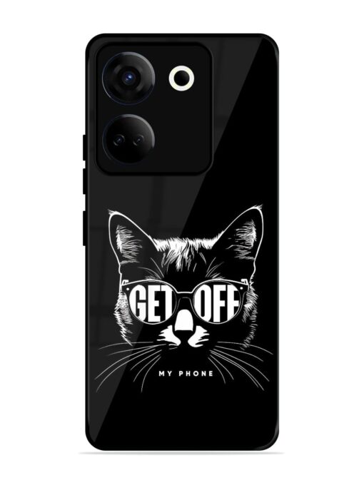 Get Off Glossy Metal TPU Phone Cover for Tecno Camon 20 Zapvi